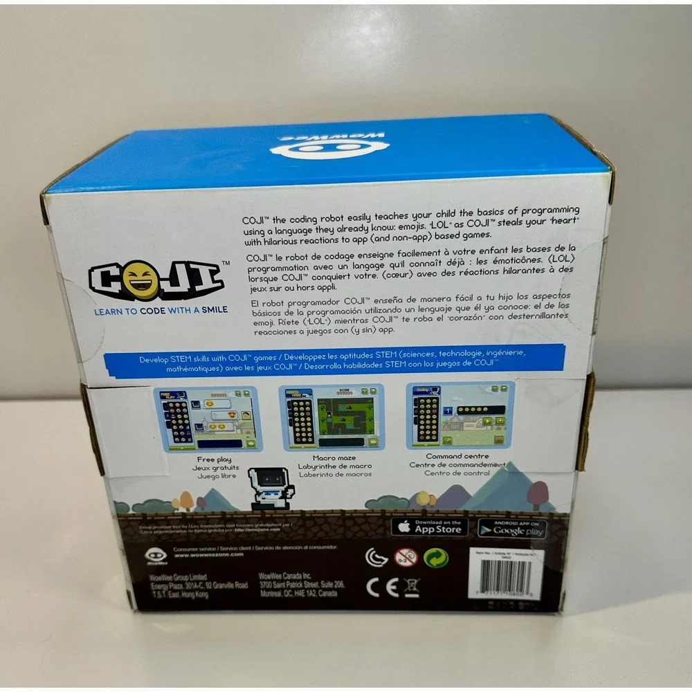 WowWee COJI The Coding Smart Robot Bluetooth Learn to Code with A Smile S.T.E.M